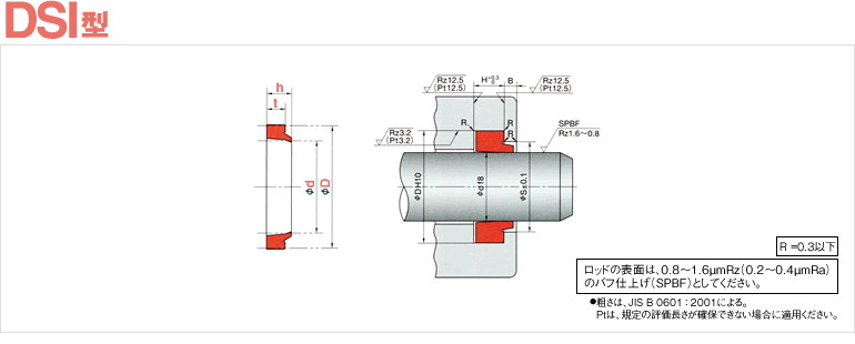 DSI | ダストシール | オイルシール販売.com【NOK製品専門通販サイト 